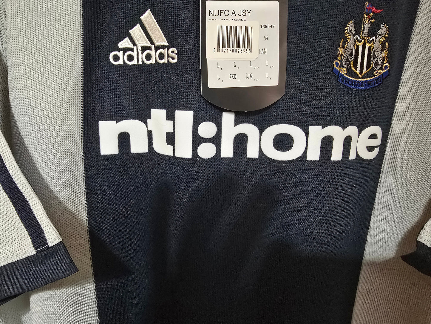 Newcastle United 2002/03 Away Shirt, BNWT - Large