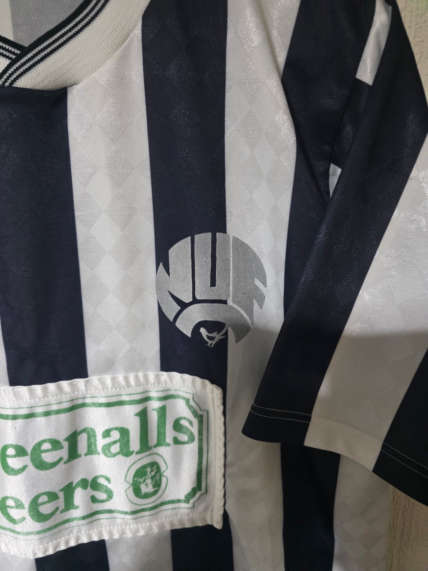 Newcastle United 1987/88 Umbro Home Shirt