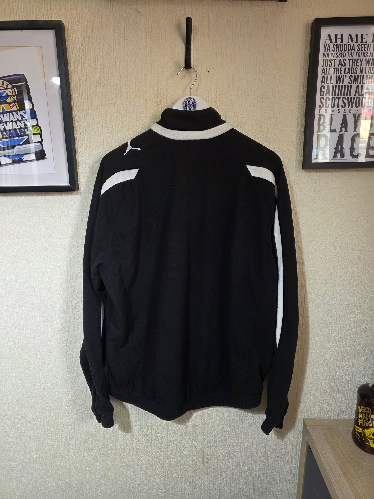 Newcastle United 2011/12 Puma 1/4 zip fleece - Large